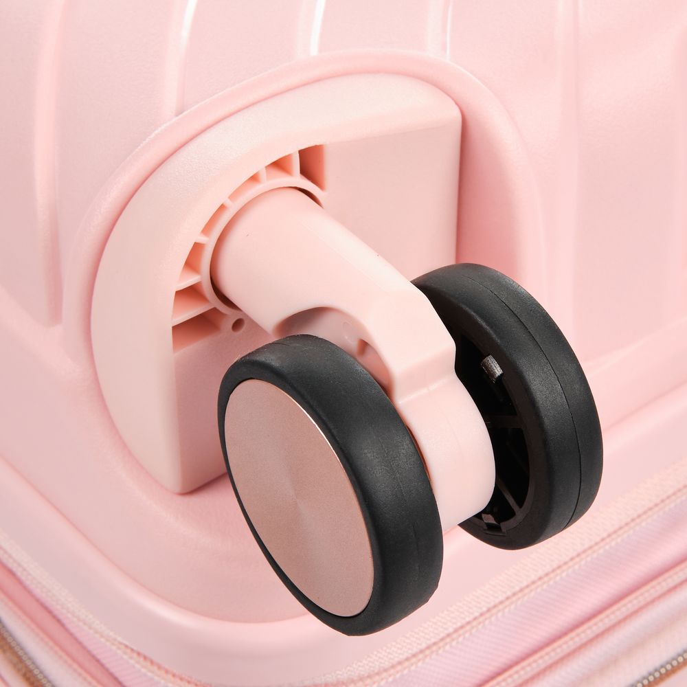 Чемодан Victoria L, розовый - фото 5