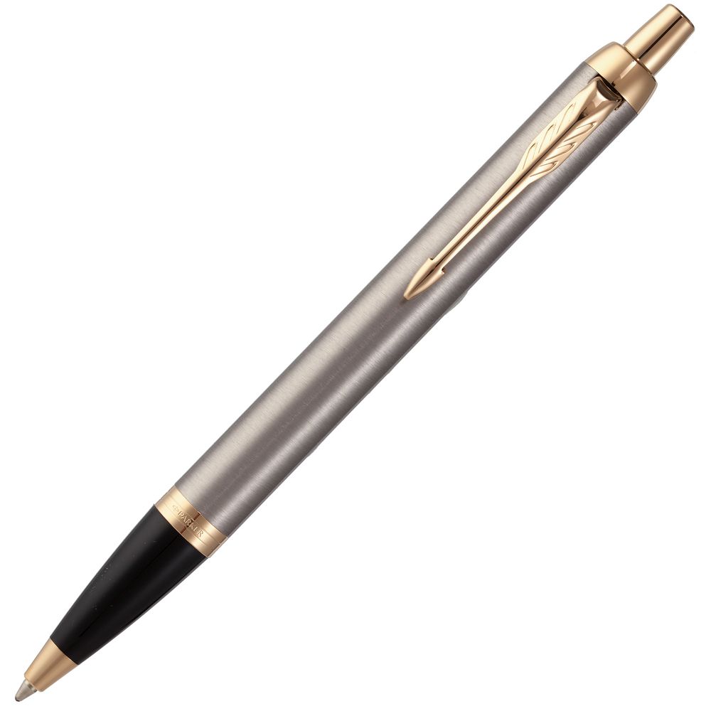 Ручка шариковая Parker IM Core K321 Brushed Metal GT M - фото 4