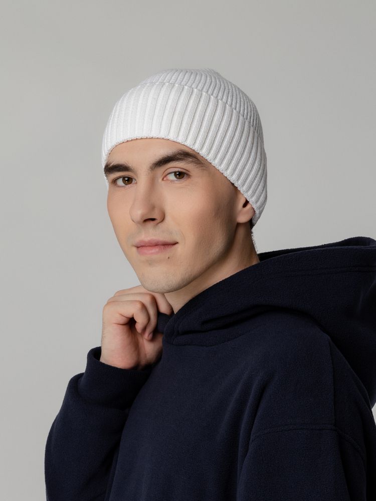 Шапка Hinge, белая - фото 4