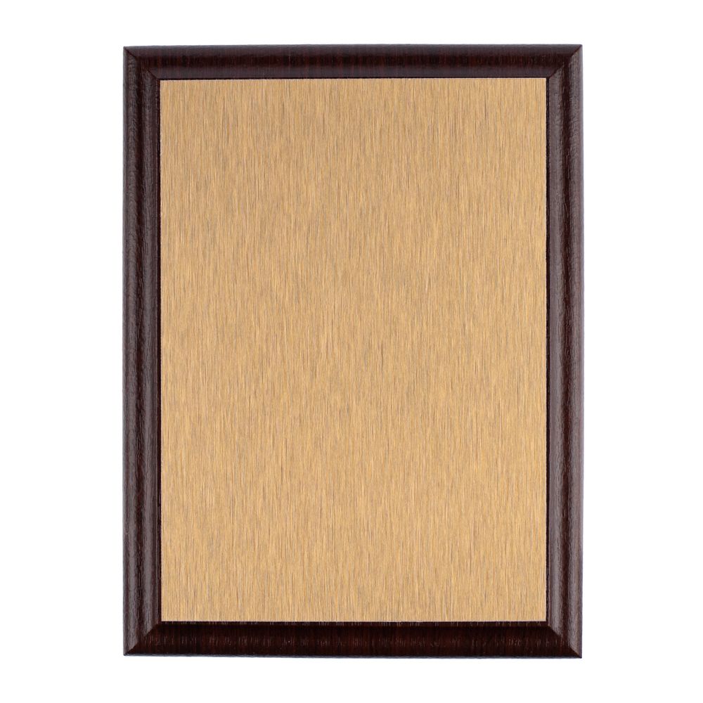 Плакетка Plaque, малая, венге с пластиной - фото 26