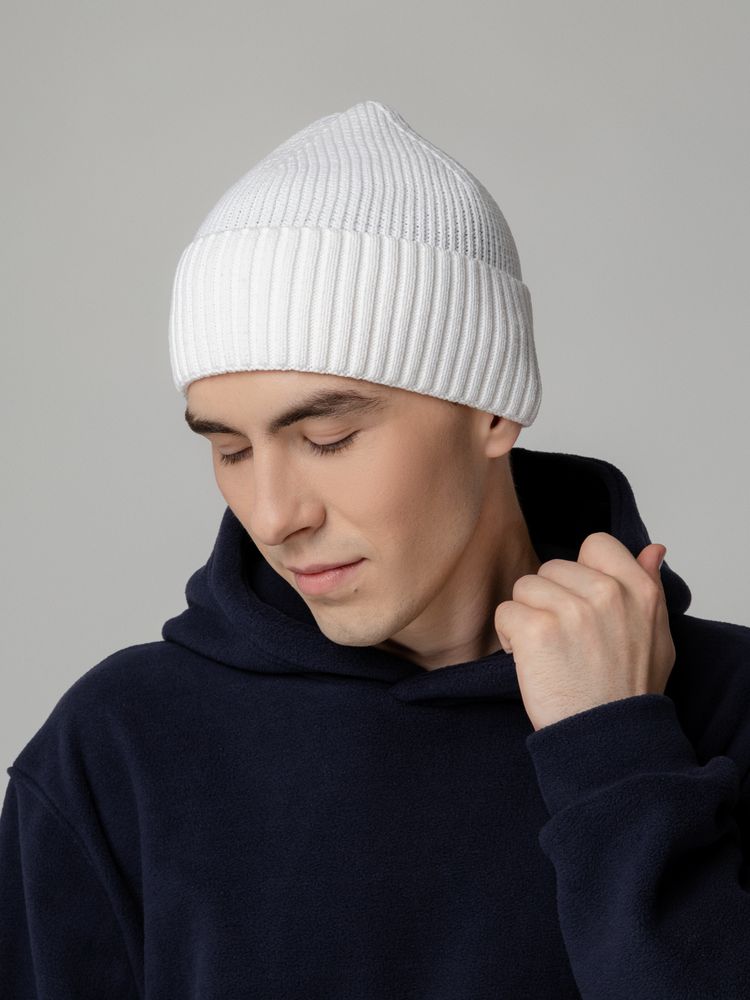 Шапка Hinge, белая - фото 5
