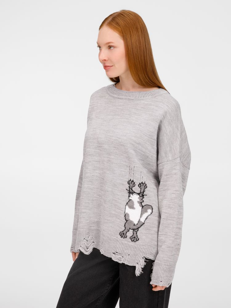 Джемпер Sharpick серый - фото 9