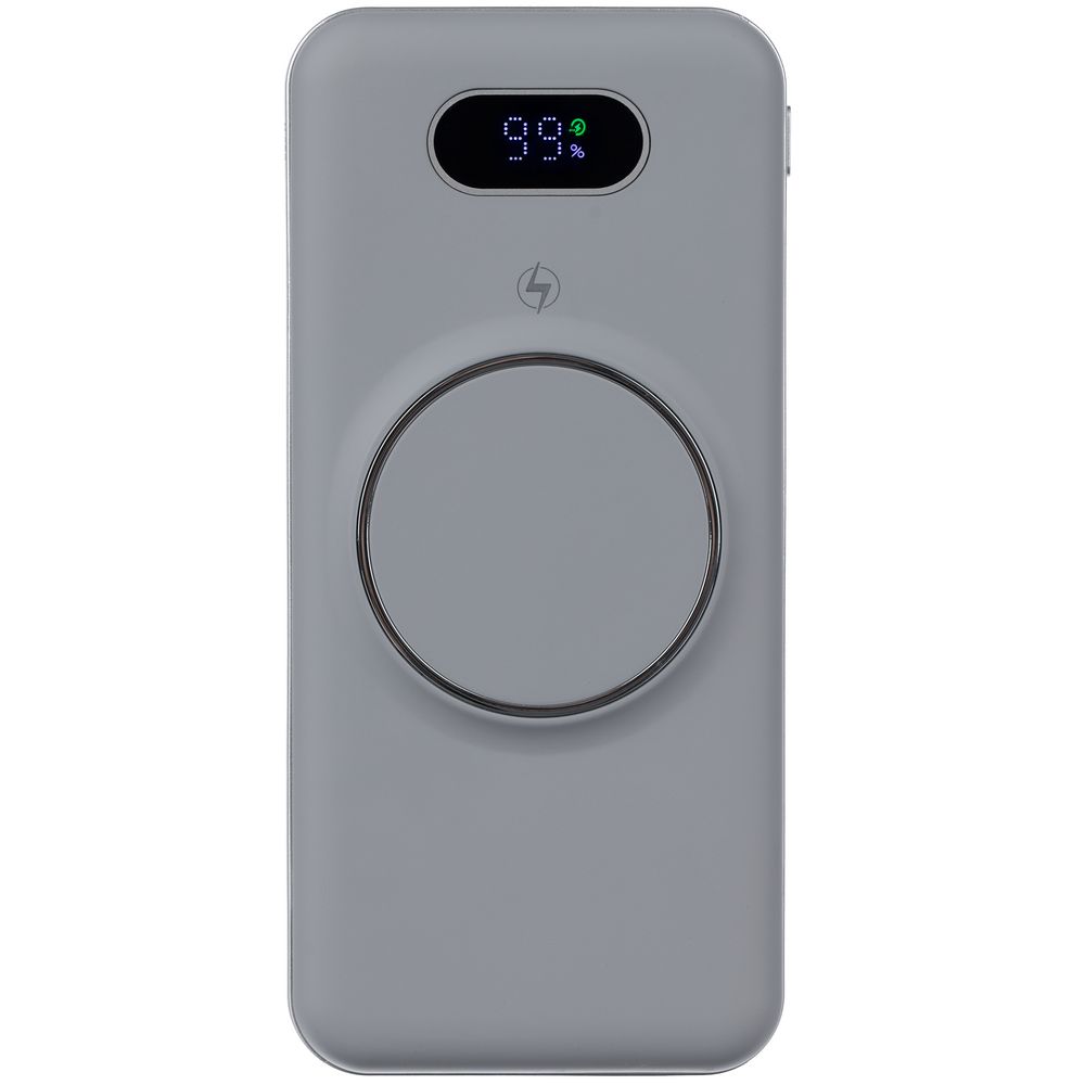 Внешний аккумулятор Omni Pro 10000 мАч, серый - фото 2