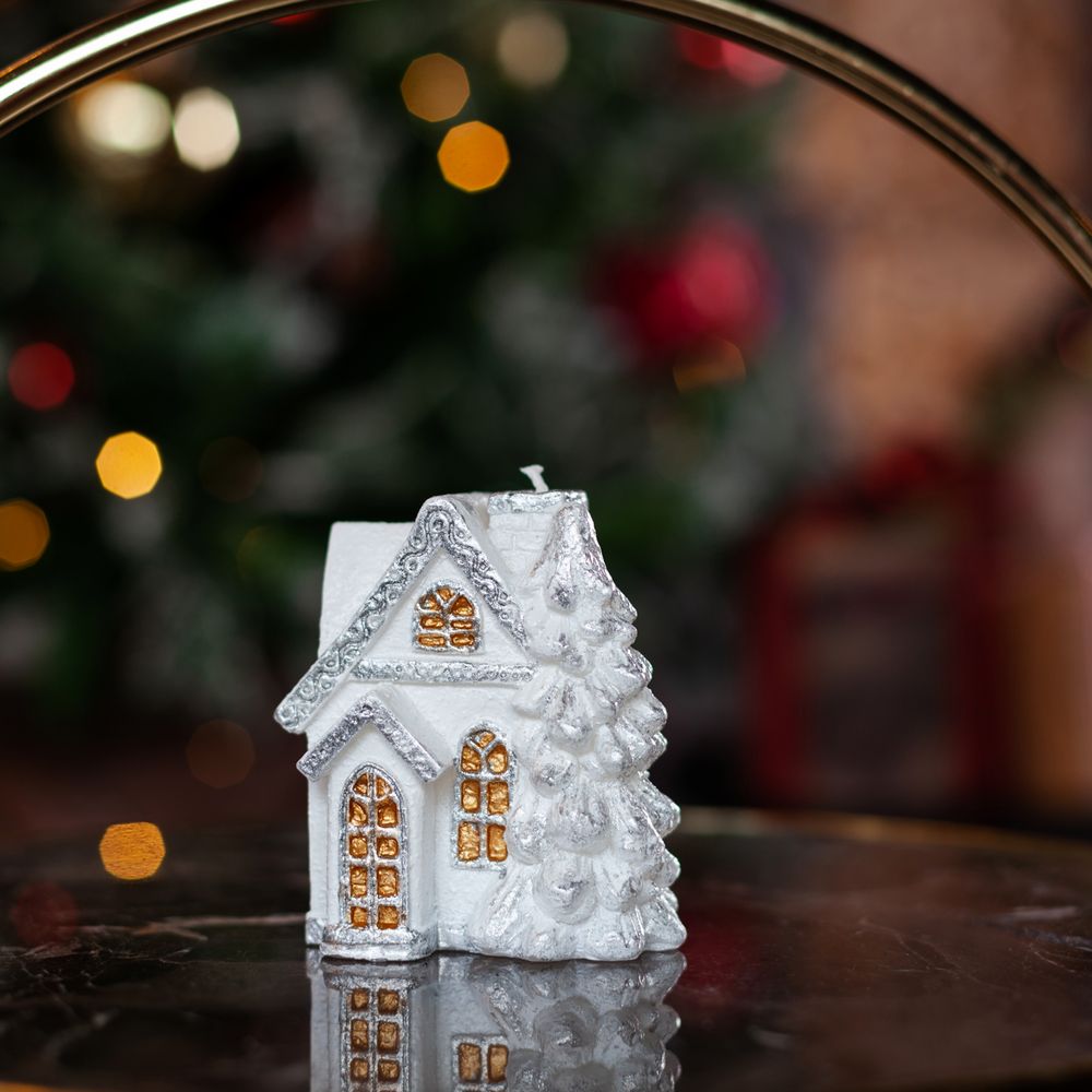 Свеча Christmas Twinkle, домик - фото 7