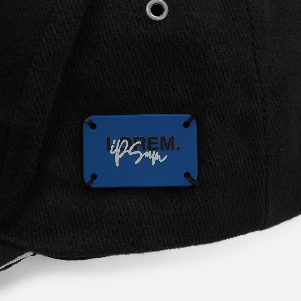 Бейсболка Classic, черная с белым кантом - фото 11