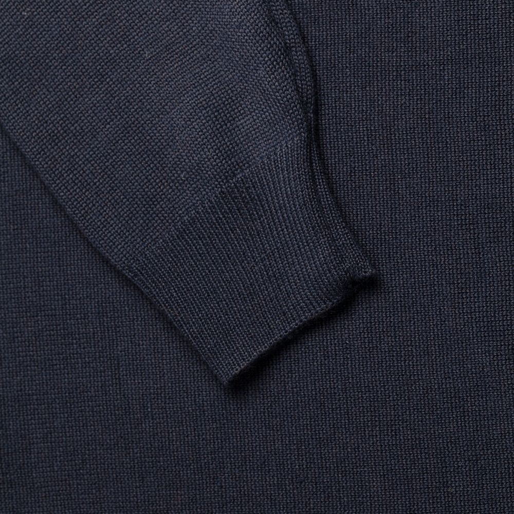 Джемпер Stitch с контрастной отделкой, синий с зеленым, размер L - фото 4