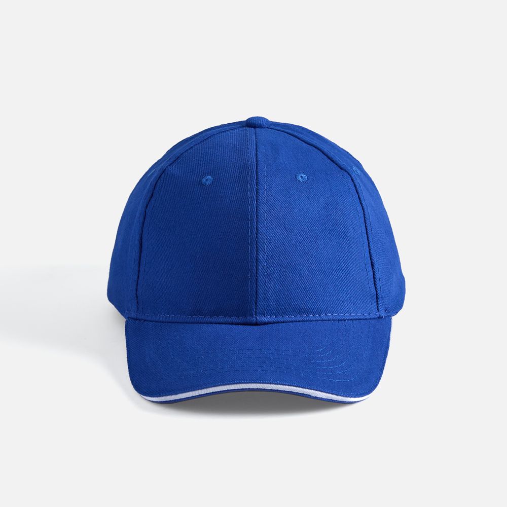 Бейсболка Buffalo, ярко-синяя с белым - фото 3