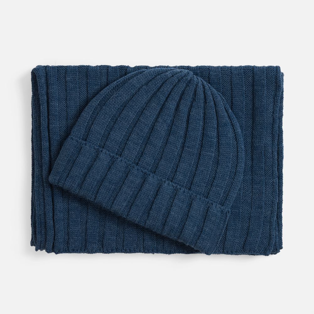 Шарф Metelitsa синий меланж джинс - фото 3