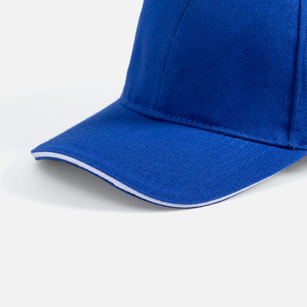 Бейсболка Buffalo, ярко-синяя с белым - фото 2