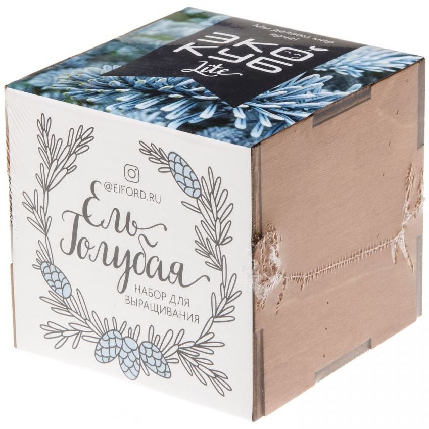 Набор для выращивания «Экокуб Lite», ель голубая - фото 7