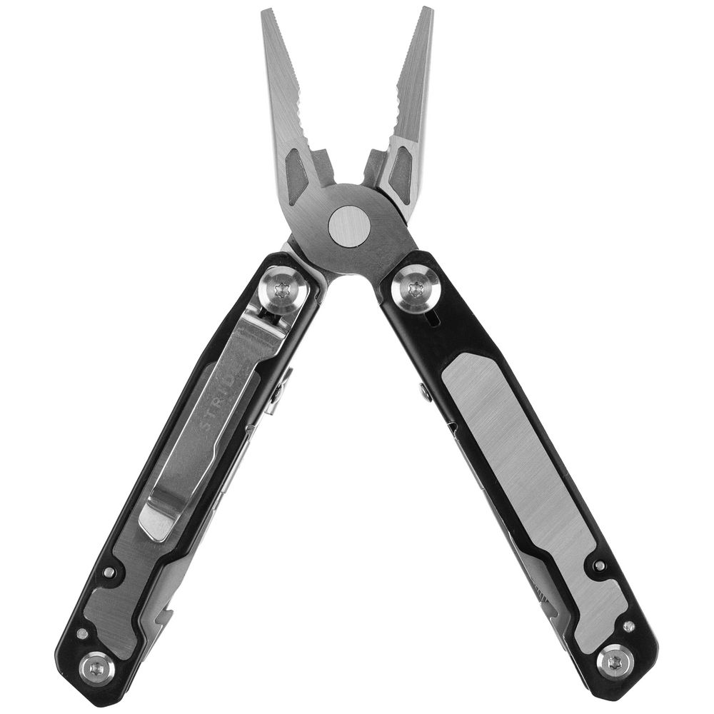 Набор Forster: мультиинструмент, фонарик, огниво, черный - фото 4