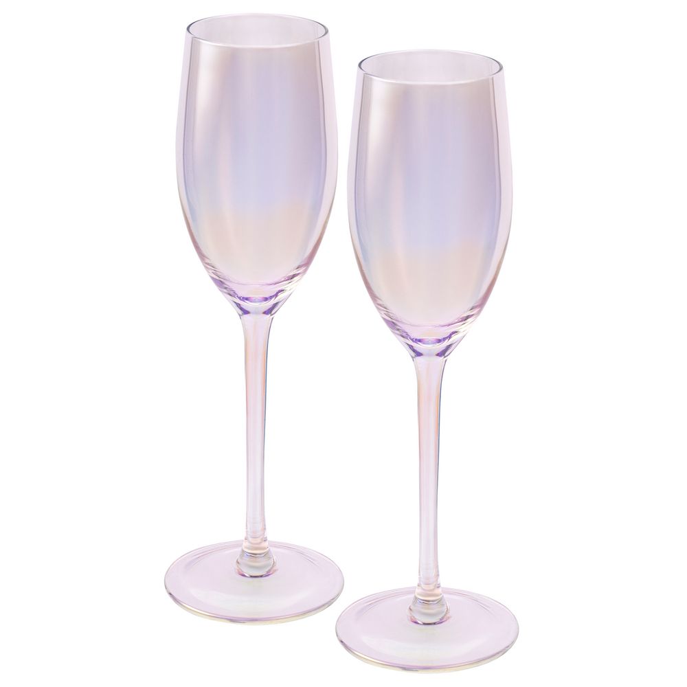 Набор из 2 бокалов для шампанского Perola - фото 4