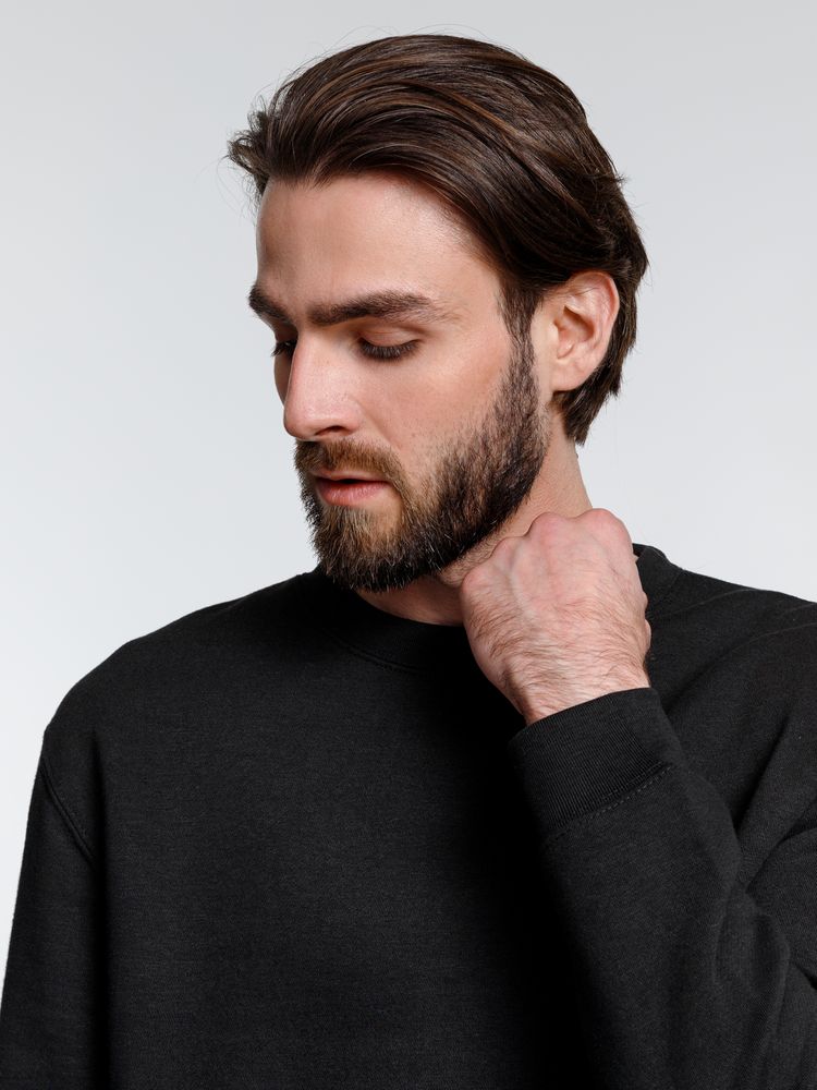 Свитшот унисекс Delta черный размер L - фото 8