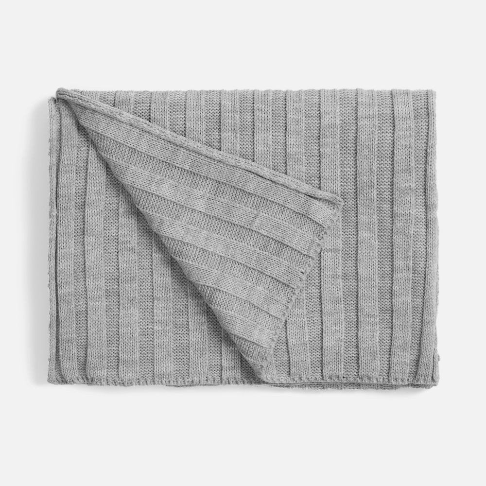 Шарф Metelitsa серебристо-серый меланж - фото 3