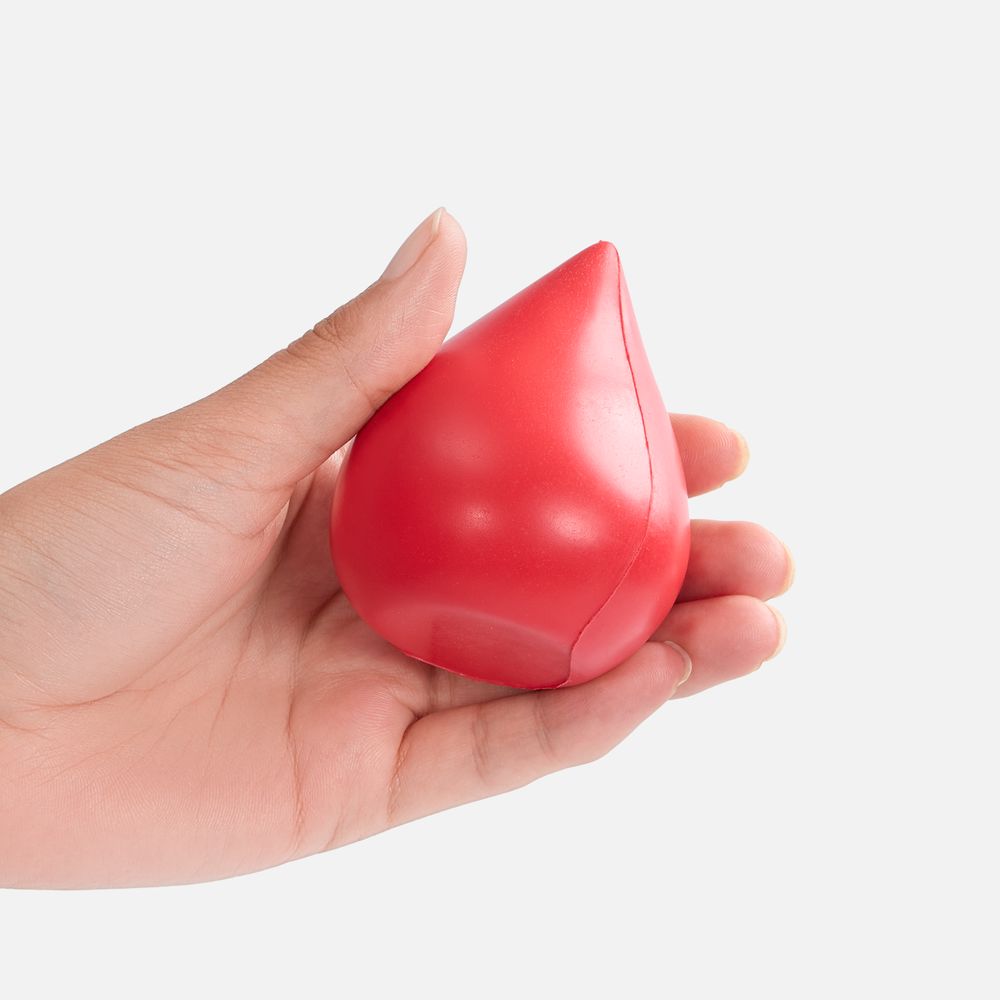 Антистресс «Капля», красный - фото 2