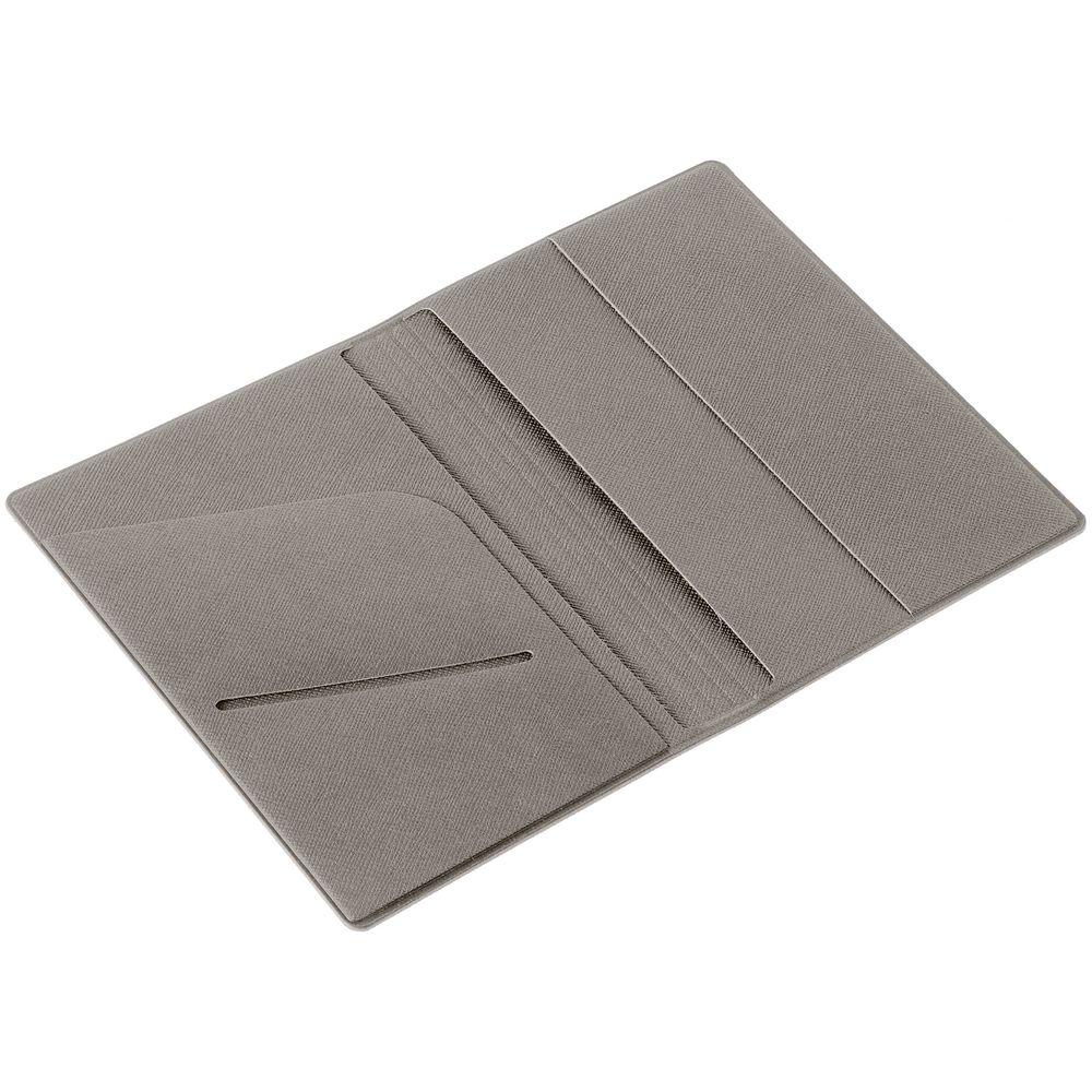 Обложка для паспорта Devon, серая - фото 2