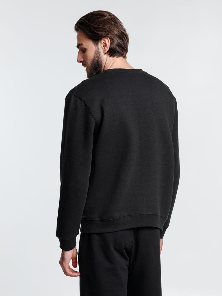 Свитшот унисекс Delta черный размер L - фото 7