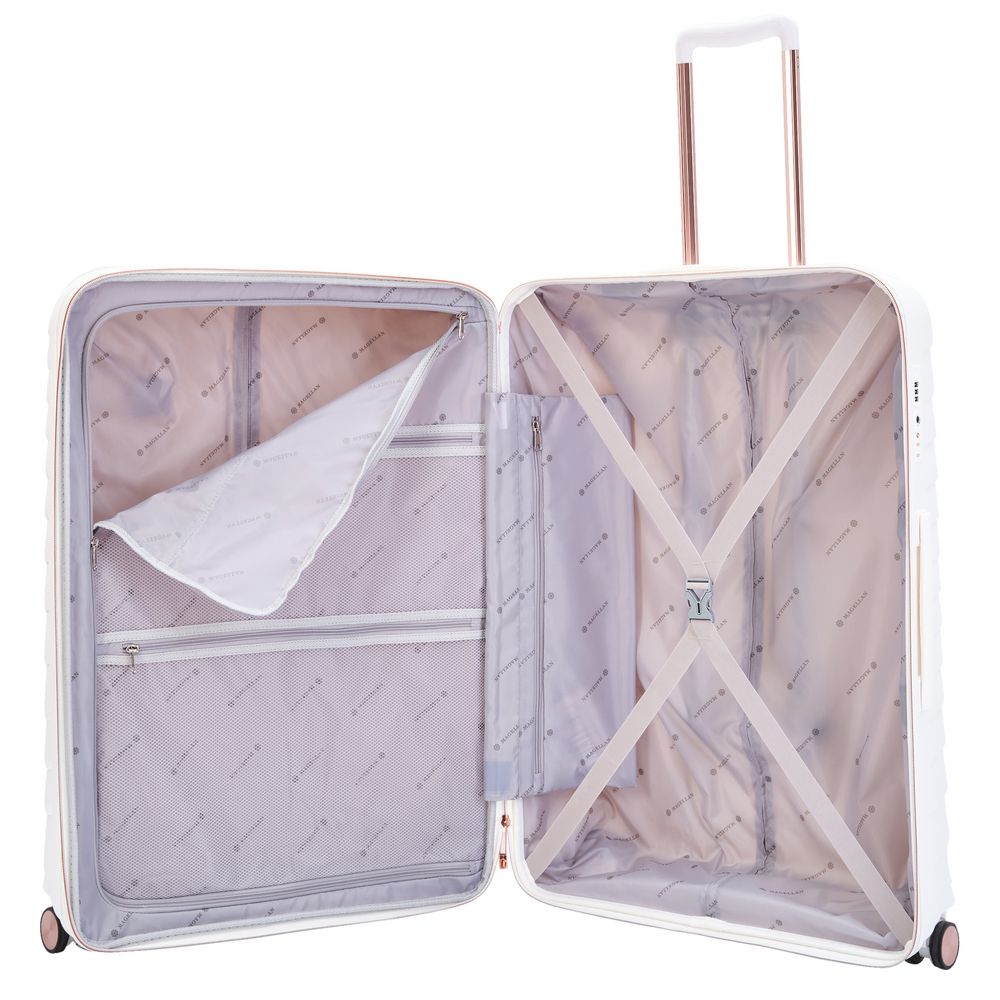 Чемодан Victoria L, белый - фото 8