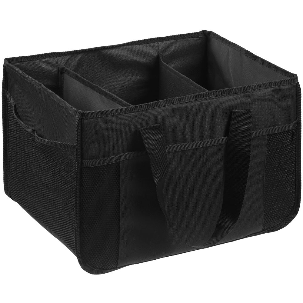 Органайзер в багажник автомобиля Carry, черный - фото 3