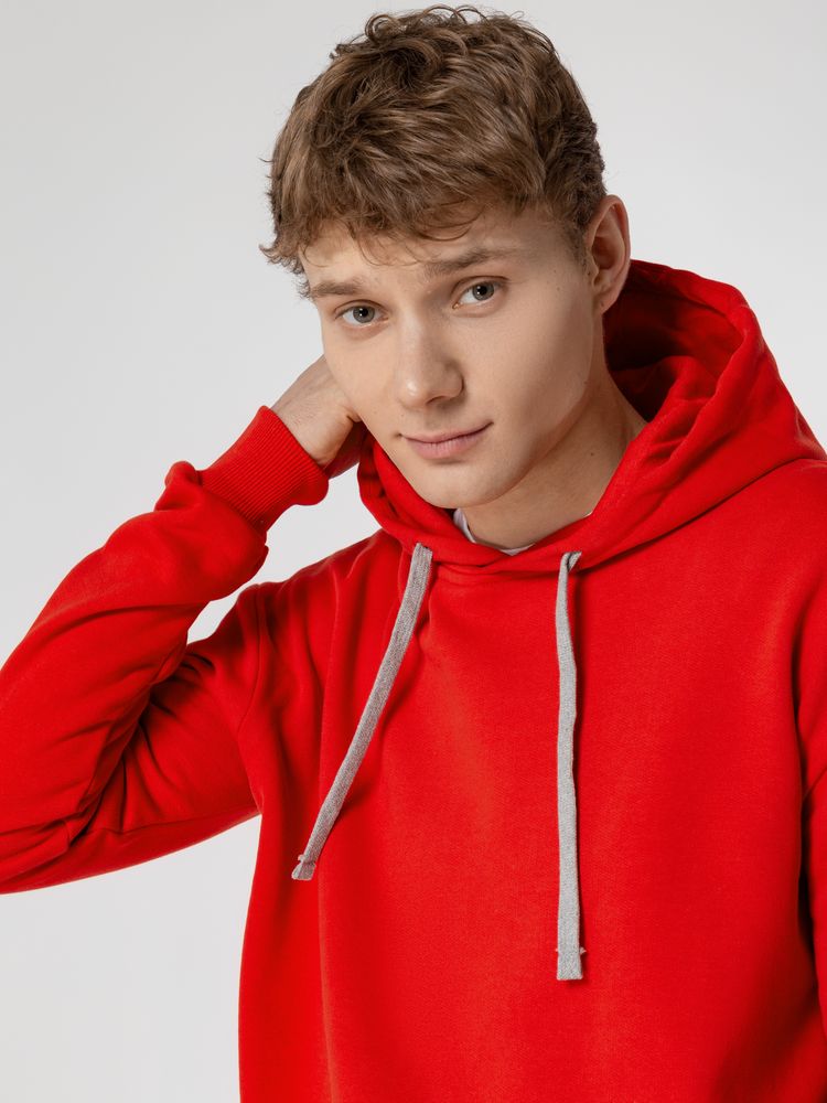 Толстовка с капюшоном Unit Kirenga Heavy красная - фото 13