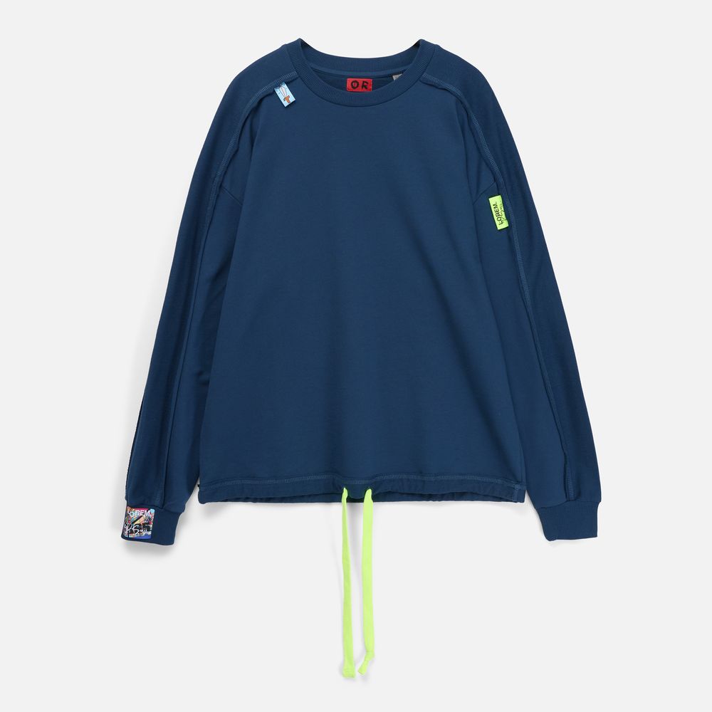 Лейбл тканевый Epsilon L желтый неон - фото 4