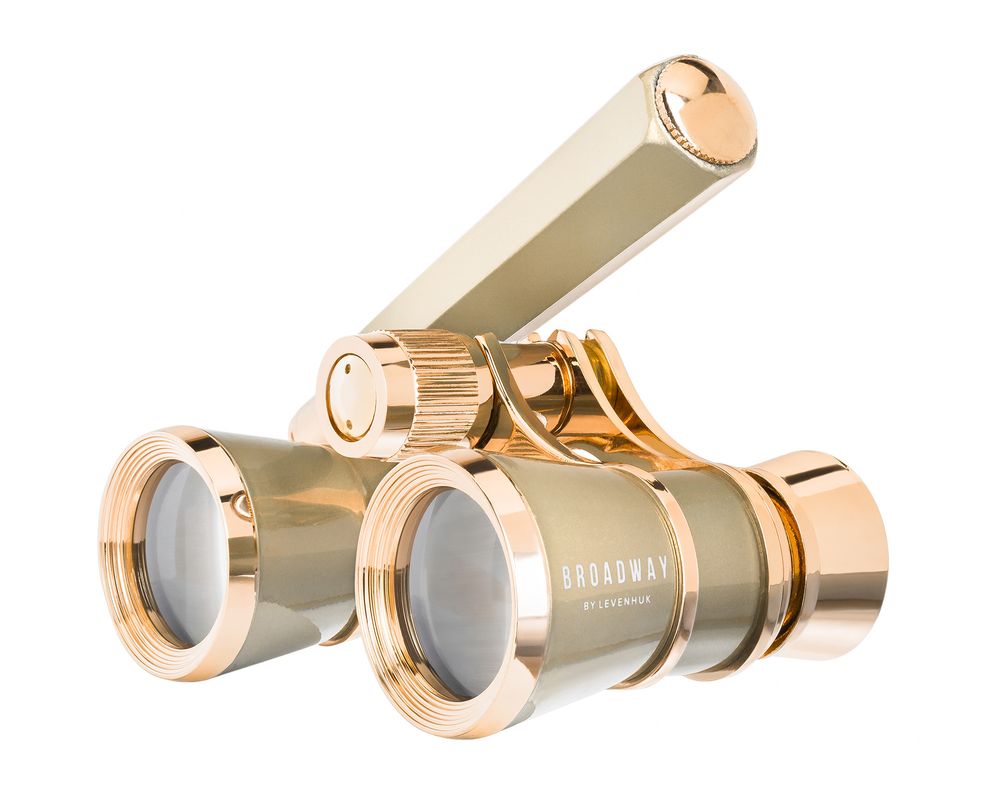 Театральный бинокль-лорнет Broadway 325E золотистый - фото 2