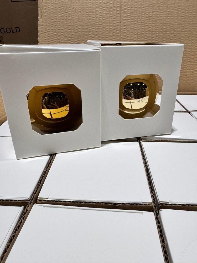 Оформительский шар Finery, 8 см, глянцевый золотистый - фото 7