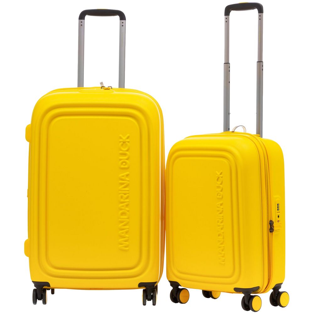 Чемодан Logoduck S, желтый - фото 5