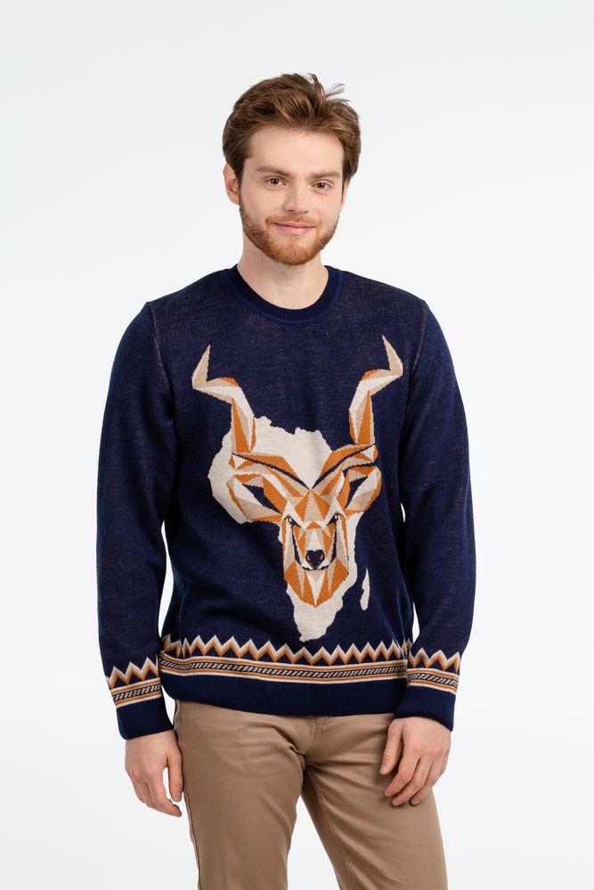 Джемпер Totem Kudu, размер XS, синий - фото 5