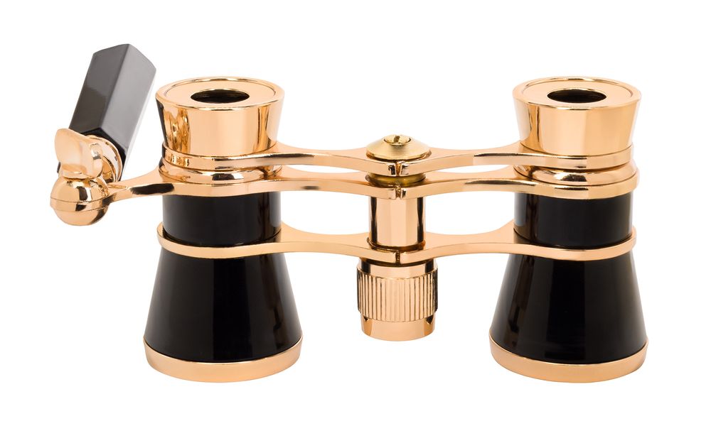 Театральный бинокль-лорнет Broadway 325E черный - фото 4