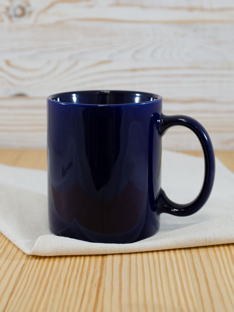 Кружка Promo, темно-синяя - фото 2