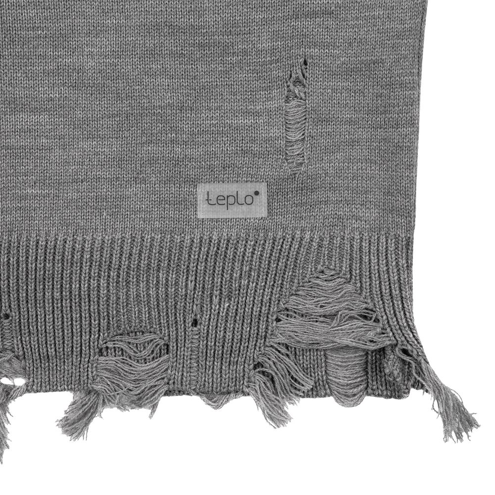 Джемпер оверсайз унисекс Grunge, серый, размер S/M - фото 5