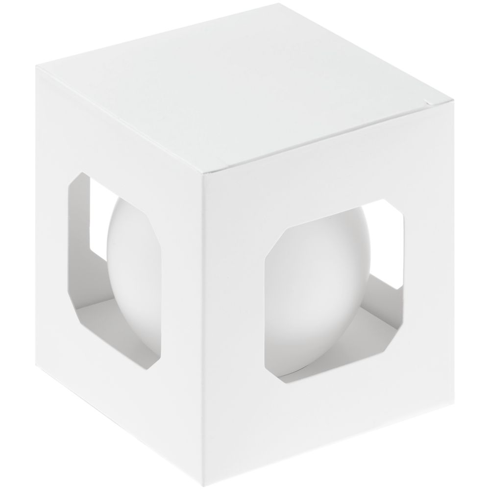 Оформительский шар Finery, 8 см, матовый белый - фото 2