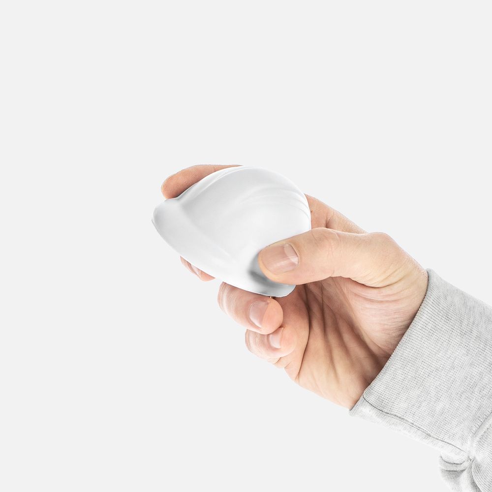 Антистресс «Каска», белый - фото 2