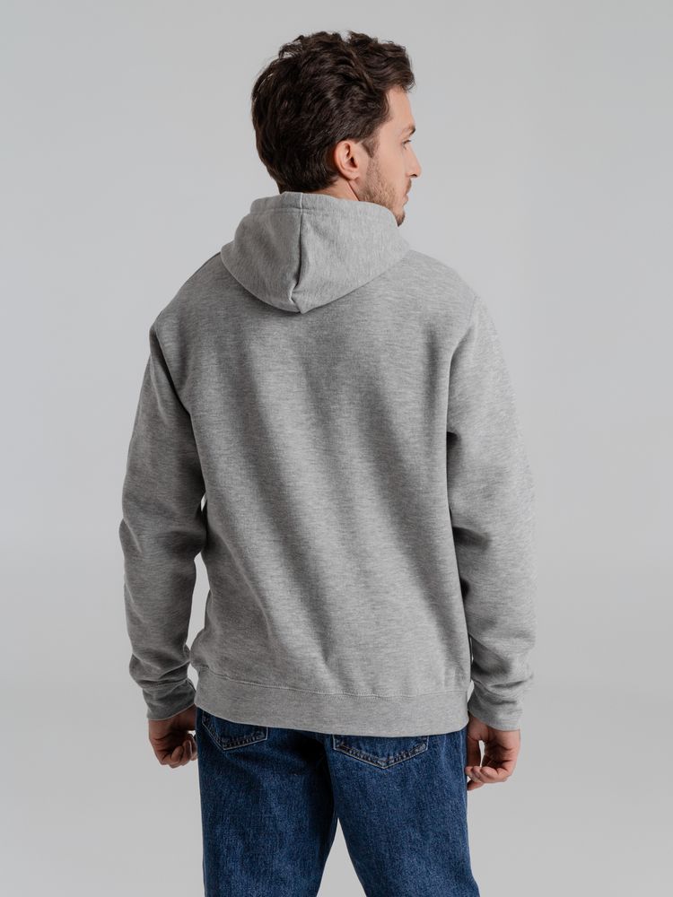 Толстовка с капюшоном Slam 320, серый меланж - фото 7