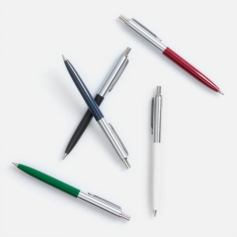 Ручка шариковая Popular, бордовая - фото 4