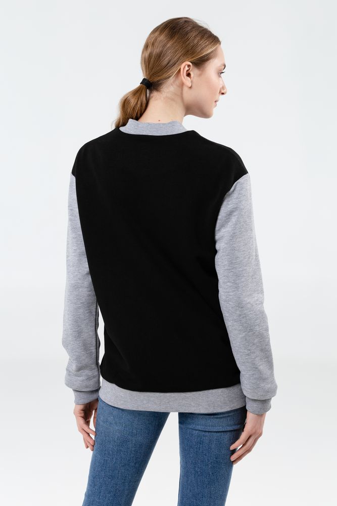 Бомбер College темно-синий размер S S v2 - фото 8