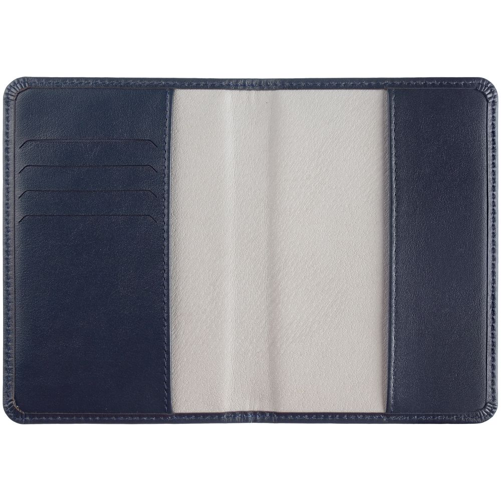 Обложка для паспорта Signature, синяя - фото 3