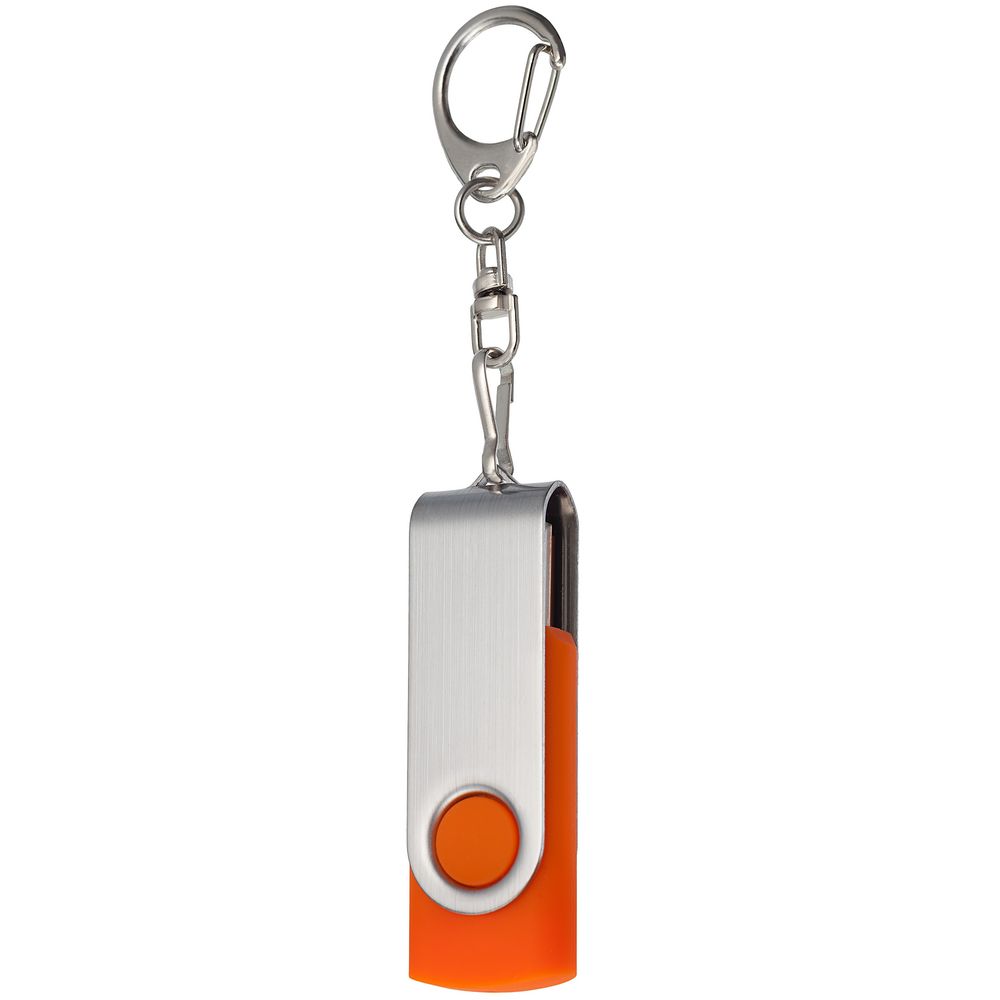 Флешка Twist, оранжевая, 16 Гб - фото 3