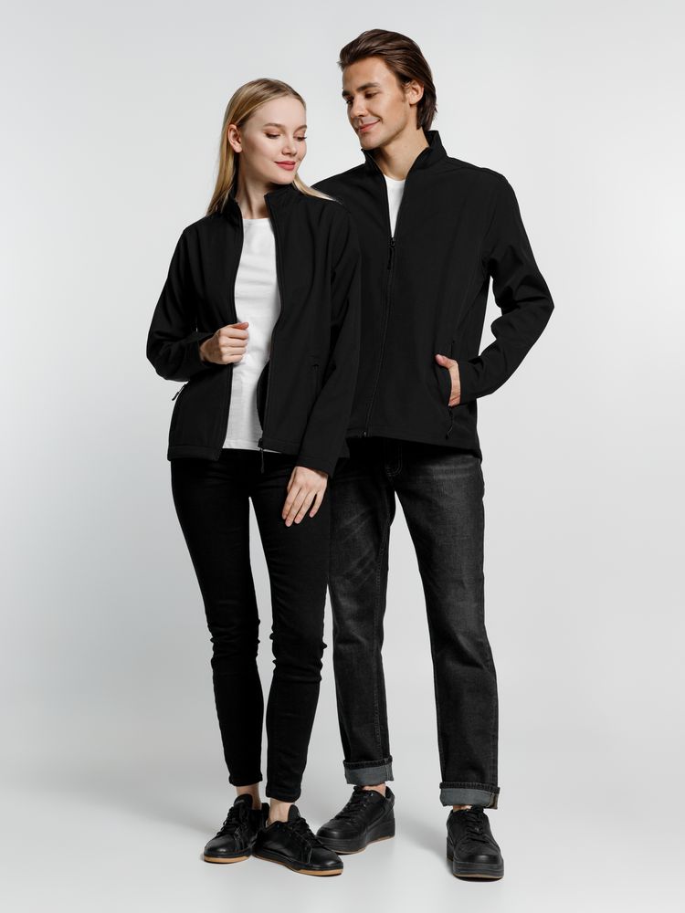 Куртка софтшелл женская Race Women черная размер L - фото 8