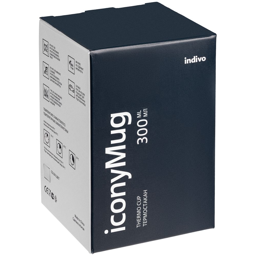 Термостакан iconyMug, белый - фото 14