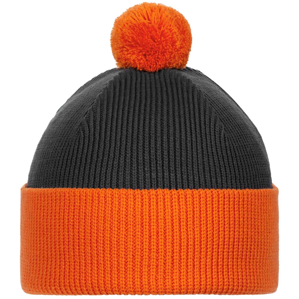 Шапка Snappy, темно-серая с - фото 2