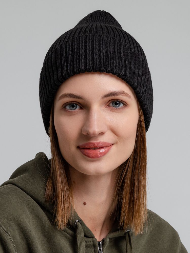 Шапка Stout, черная - фото 8