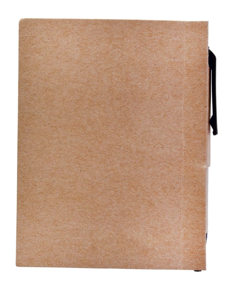 Мини-блокнот Eco Light с ручкой с черными элементами - фото 2