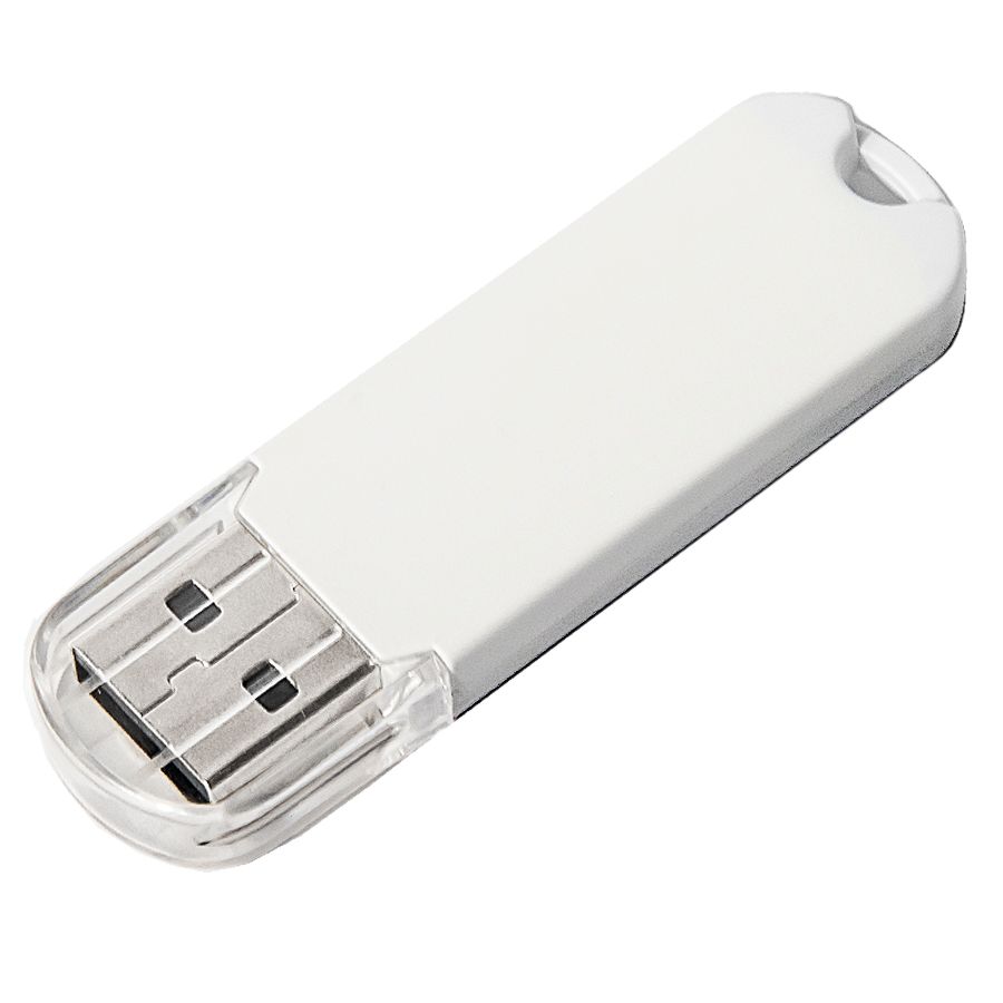 USB flash-карта UNIVERSAL 16Гб белая 5,8х1,7х0,6 см пластик - фото 1