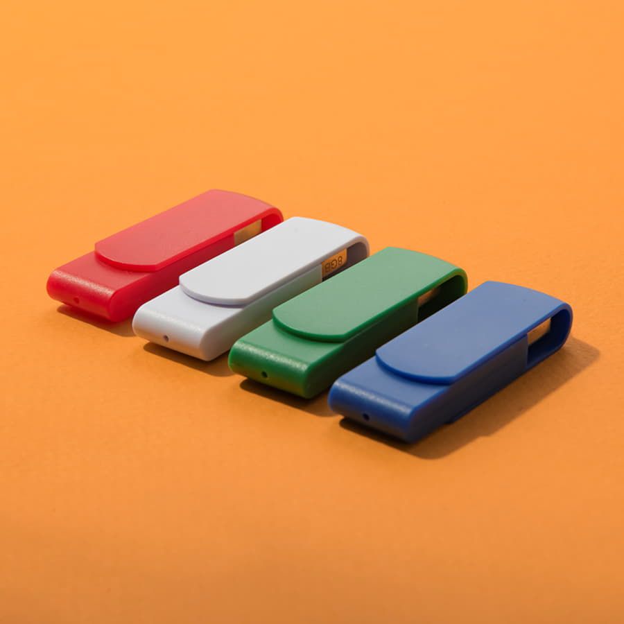 USB flash-карта SWING 16Гб белый - фото 12