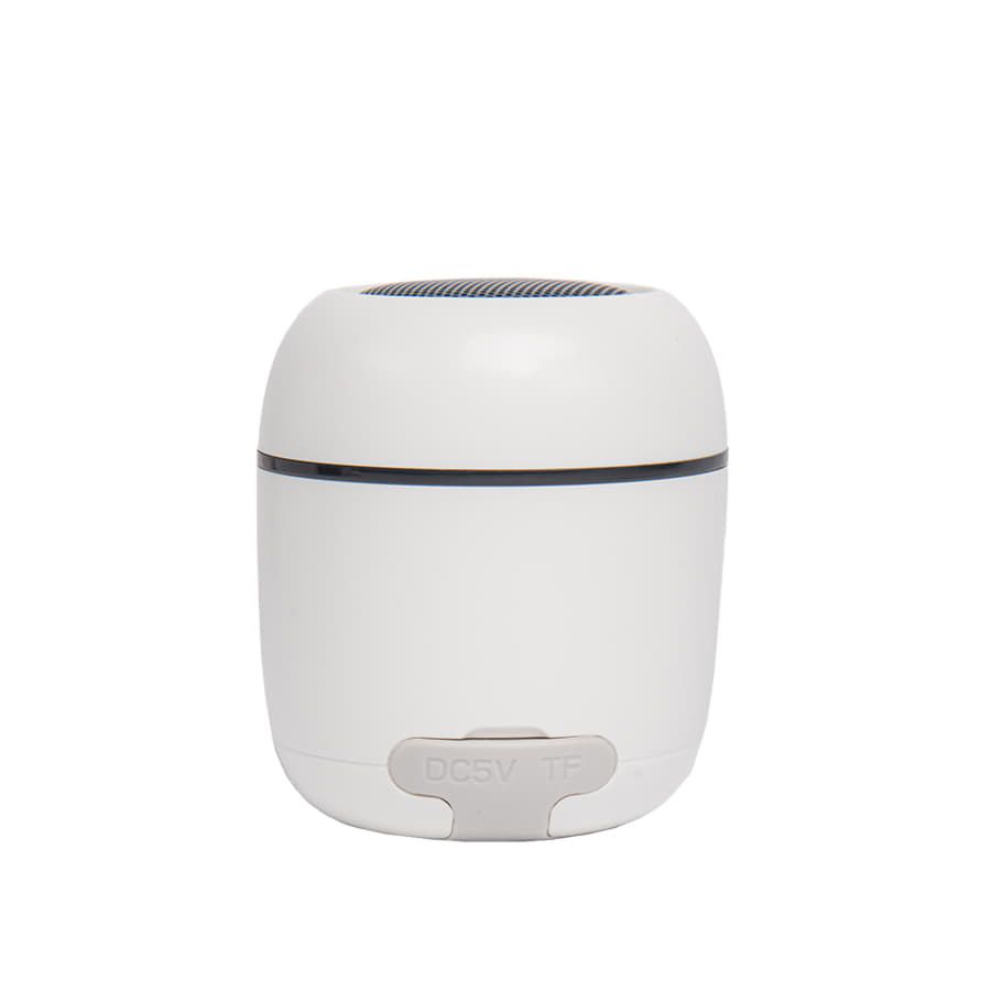 Портативная mini Bluetooth-колонка Sound Burger Bang черный белый - фото 2