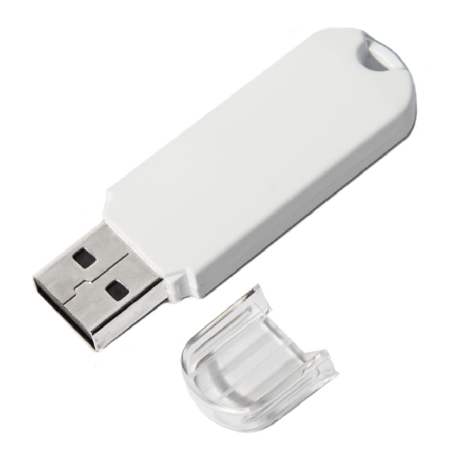 USB flash-карта UNIVERSAL 16Гб белая 5,8х1,7х0,6 см пластик - фото 2