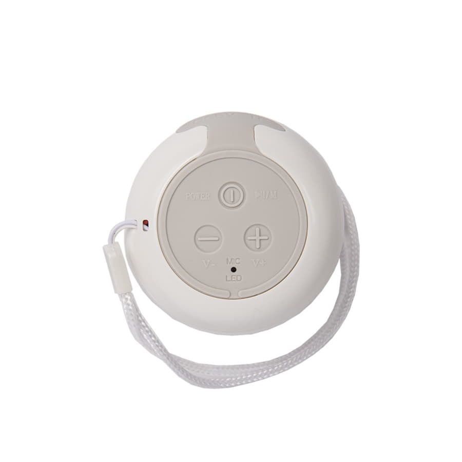 Портативная mini Bluetooth-колонка Sound Burger Bang черный белый - фото 4