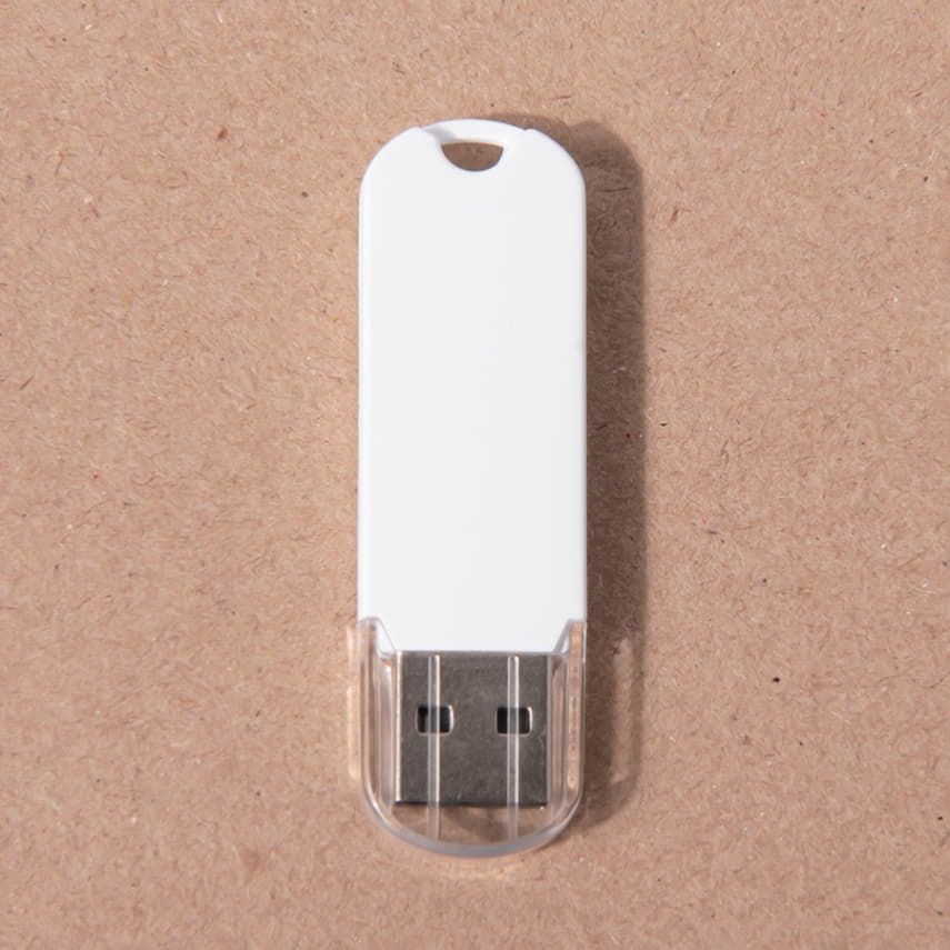 USB flash-карта UNIVERSAL 16Гб белая 5,8х1,7х0,6 см пластик - фото 4